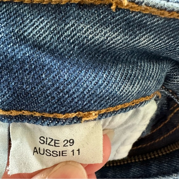 ROLLA'S Eastcoast Crop Flare Jeans - Tracey Blue Size Size 29 - Picture 7 of 15